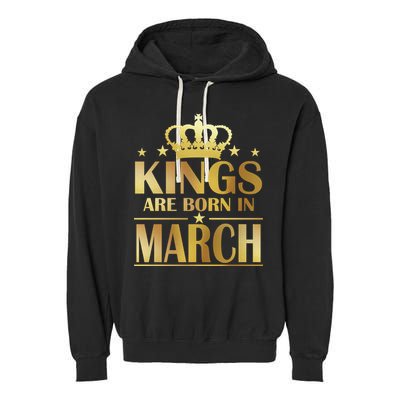Limited Edition Kings Are Born in March Garment-Dyed Fleece Hoodie