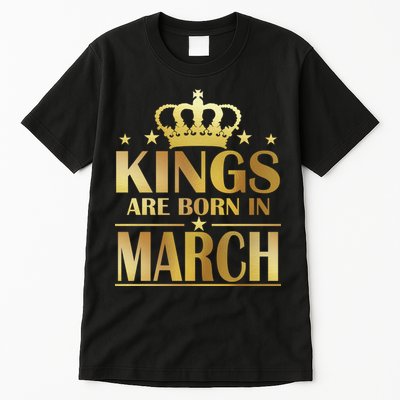 Limited Edition Kings Are Born in March Tall T-Shirt