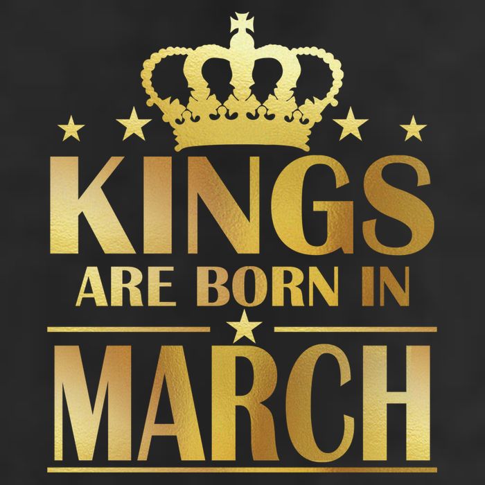 Limited Edition Kings Are Born in March Adult Drive Performance Visor