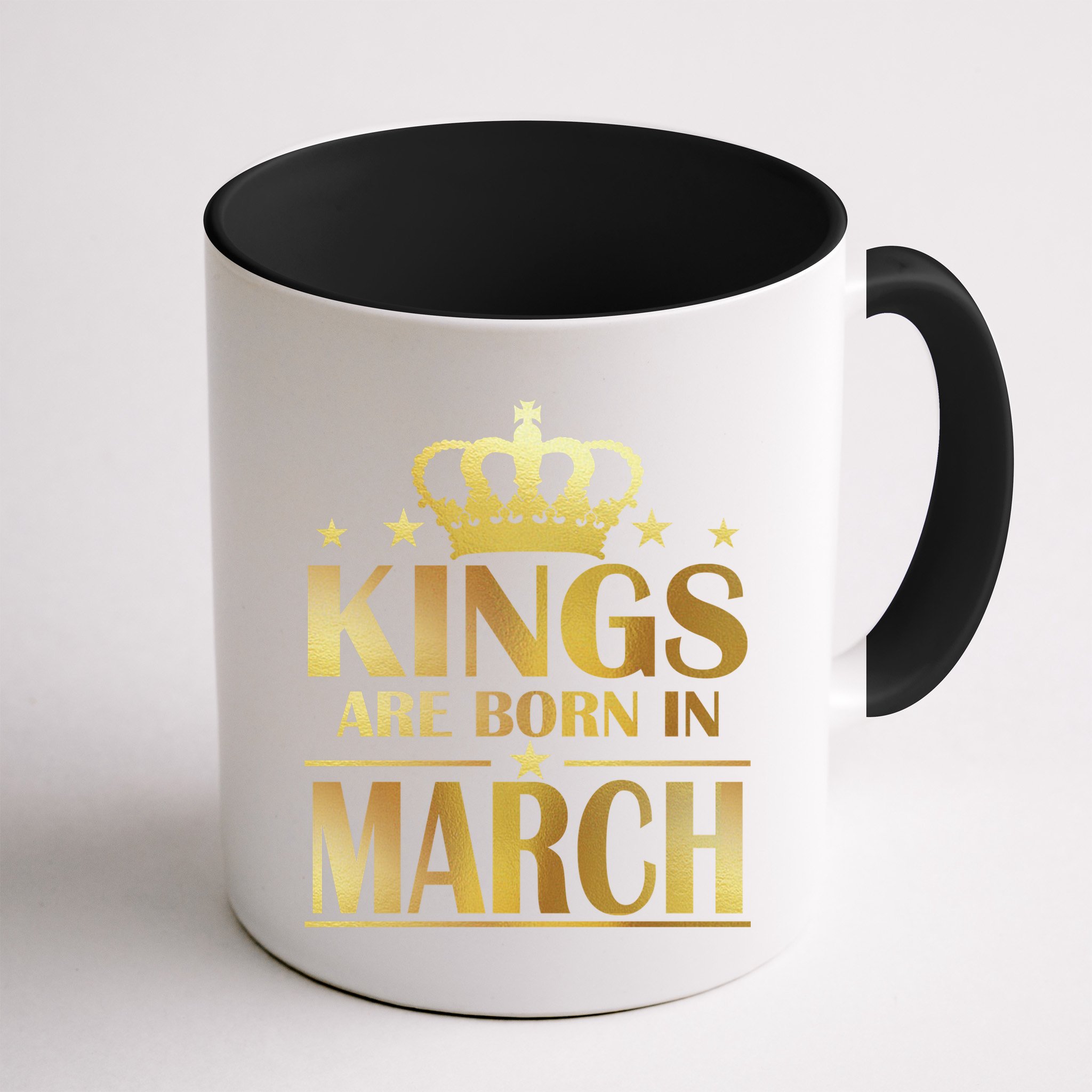 Limited Edition Kings Are Born in March Mug