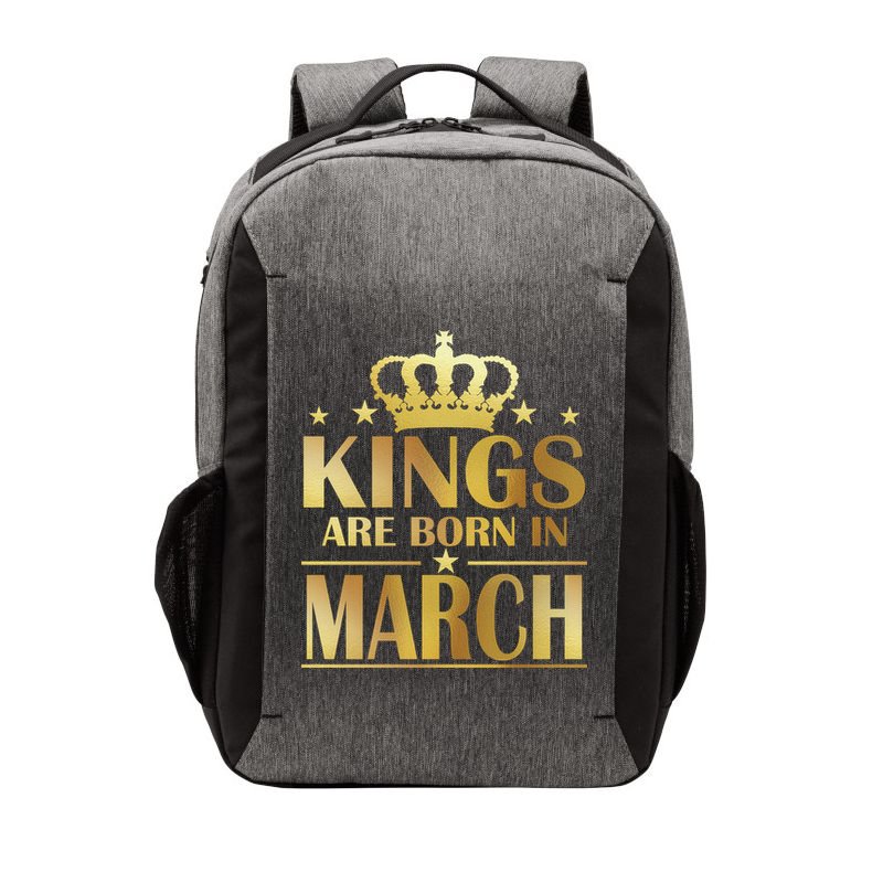 Limited Edition Kings Are Born in March Vector Backpack