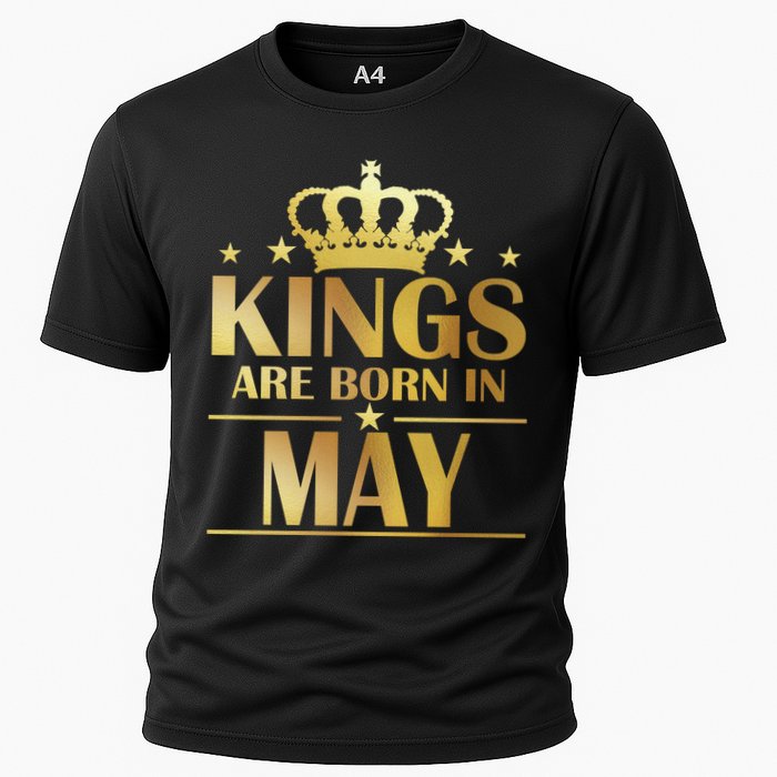 Limited Edition Kings Are Born in May Cooling Performance Crew T-Shirt