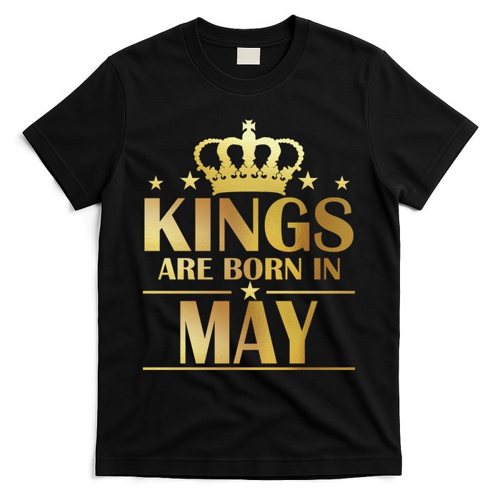 Limited Edition Kings Are Born in May T-Shirt