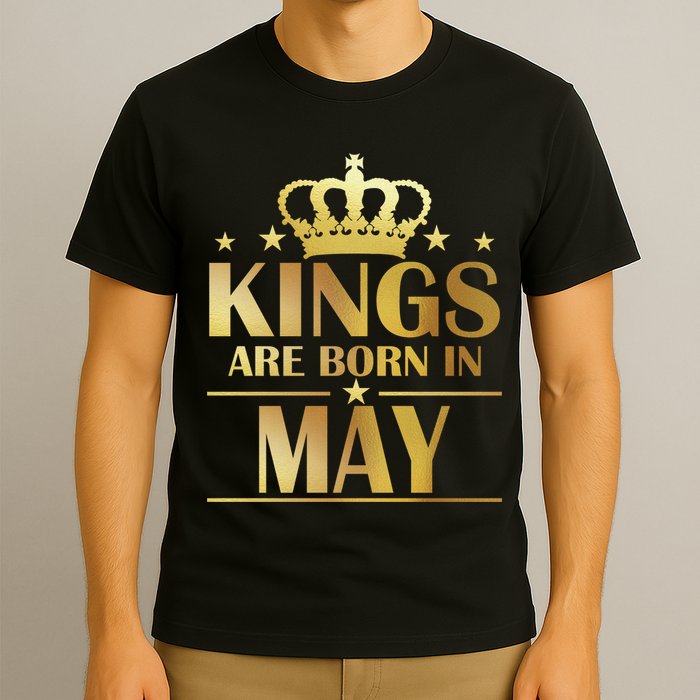Limited Edition Kings Are Born in May T-Shirt