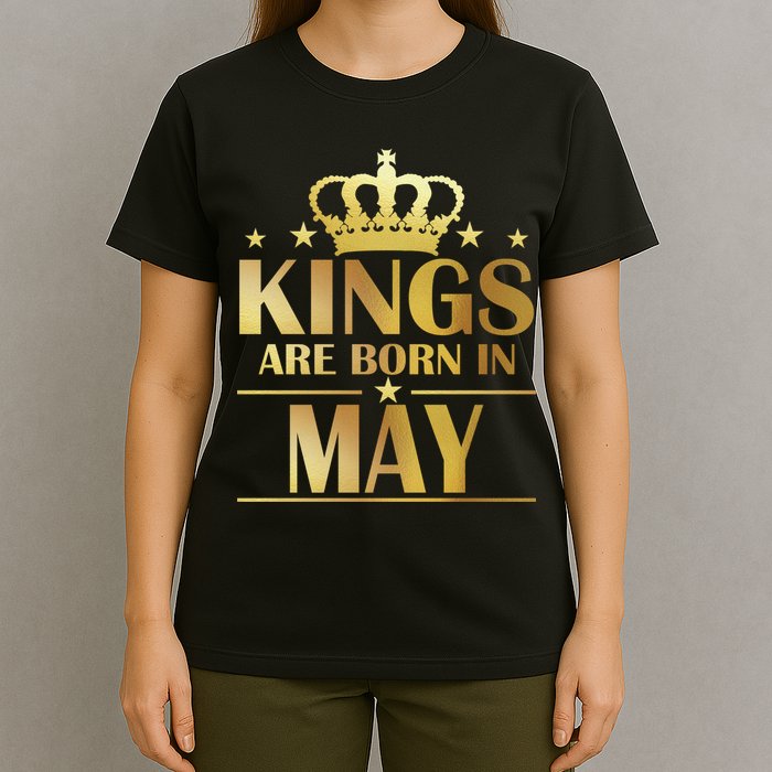 Limited Edition Kings Are Born in May T-Shirt