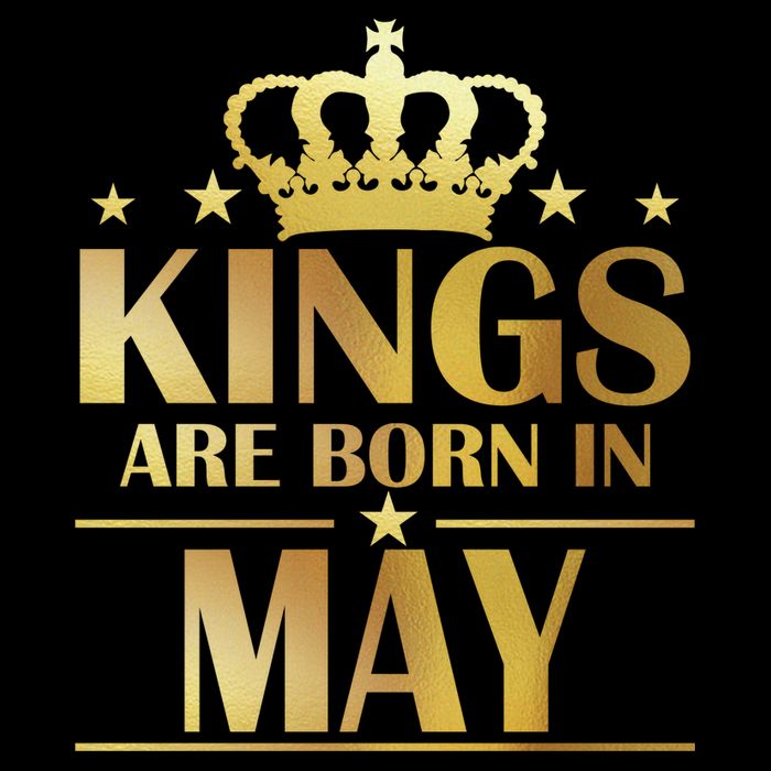 Limited Edition Kings Are Born in May T-Shirt