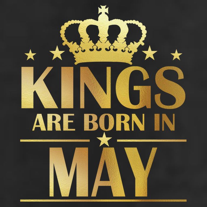 Limited Edition Kings Are Born in May Adult Drive Performance Visor