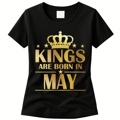 Limited Edition Kings Are Born in May Womens T-Shirt