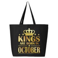 Limited Edition Kings Are Born in October Gold Print 25L Jumbo Tote