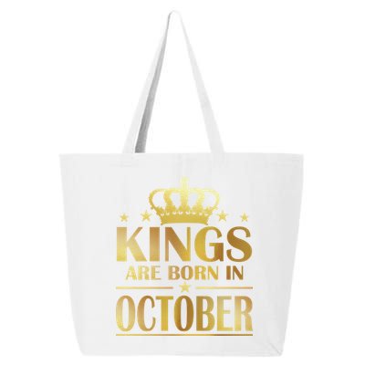 Limited Edition Kings Are Born in October Gold Print 25L Jumbo Tote