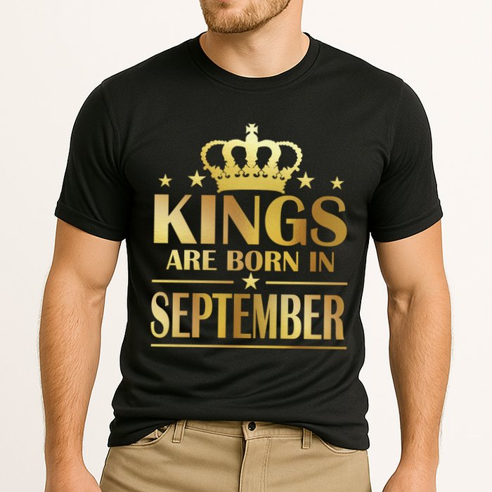 Limited Edition Kings Are Born in September Cooling Performance Crew T-Shirt