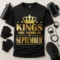 Limited Edition Kings Are Born in September Cooling Performance Crew T-Shirt