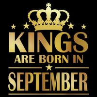Limited Edition Kings Are Born in September Cooling Performance Crew T-Shirt