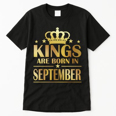 Limited Edition Kings Are Born in September Tall T-Shirt