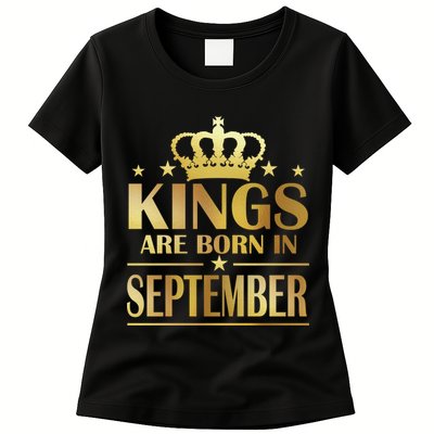 Limited Edition Kings Are Born in September Womens T-Shirt