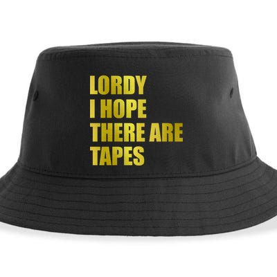 Limited Edition Lordy, I Hope There Are Tapes Sustainable Bucket Hat