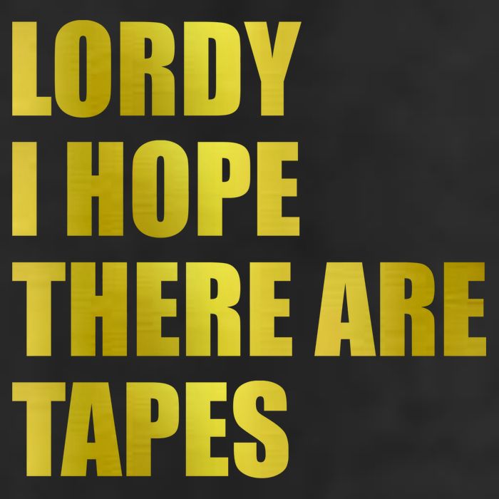 Limited Edition Lordy, I Hope There Are Tapes Microfiber Hand Towel