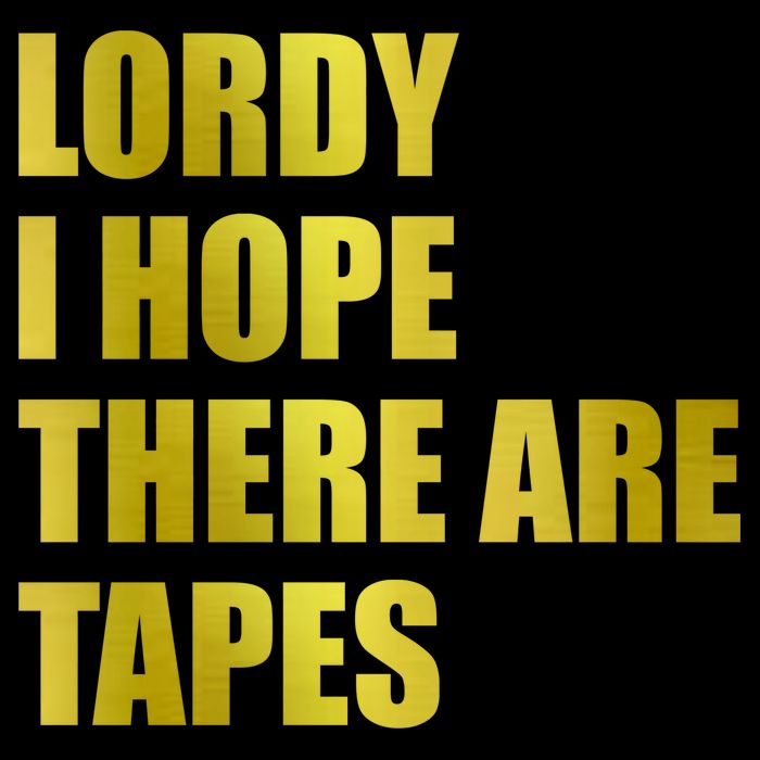 Limited Edition Lordy, I Hope There Are Tapes Cropped Pullover Crew