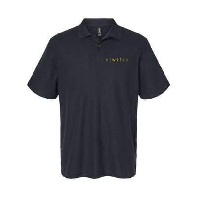 Limited Edition mtWTFss Days of the Week WTF Gold Print Polo