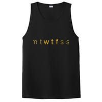 Limited Edition mtWTFss Days of the Week WTF Gold Print PosiCharge Competitor Tank