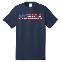 Limited Edition Murica Fourth of July USA Flag Tall T-Shirt