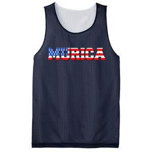 Limited Edition Murica Fourth of July USA Flag Mesh Reversible Basketball Jersey Tank