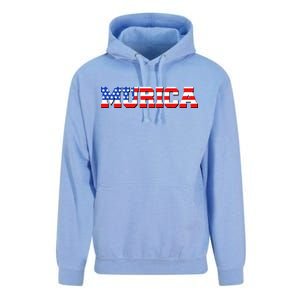 Limited Edition Murica Fourth of July USA Flag Unisex Surf Hoodie