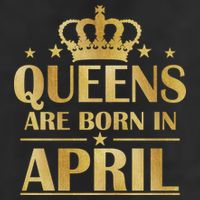 Limited Edition Queens Are Born In April Cool Comfort Performance Bucket Hat
