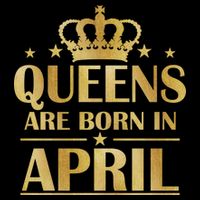 Limited Edition Queens Are Born In April Tank Top