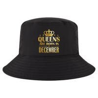 Limited Edition Queens Are Born In December Cool Comfort Performance Bucket Hat