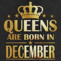 Limited Edition Queens Are Born In December Cool Comfort Performance Bucket Hat