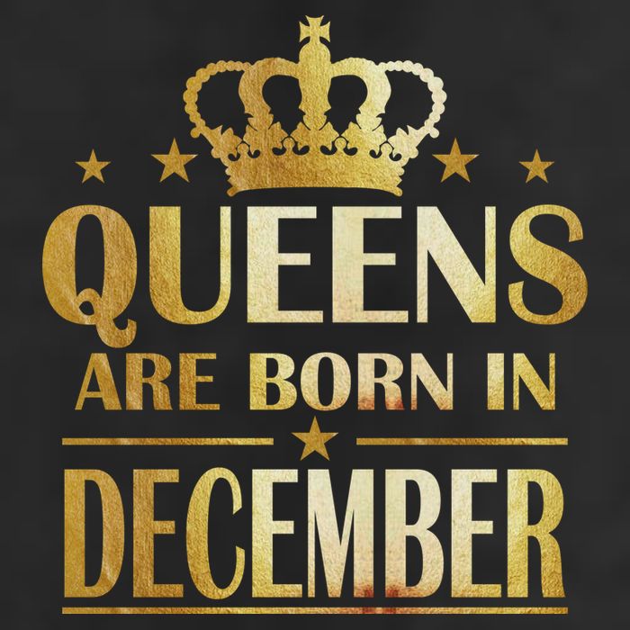 Limited Edition Queens Are Born In December Cool Comfort Performance Bucket Hat