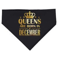 Limited Edition Queens Are Born In December USA-Made Doggie Bandana