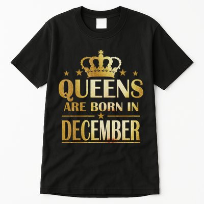 Limited Edition Queens Are Born In December Tall T-Shirt