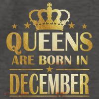 Limited Edition Queens Are Born In December Vector Backpack