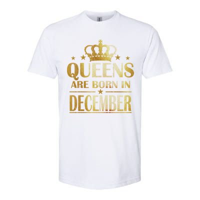 Limited Edition Queens Are Born In December Softstyle® CVC T-Shirt