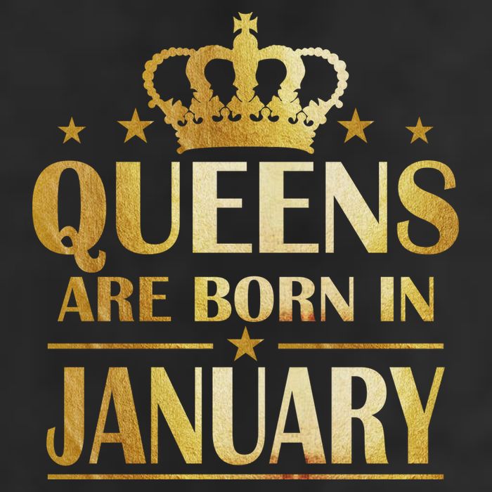 Limited Edition Queens Are Born In January Cool Comfort Performance Bucket Hat