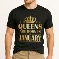 Limited Edition Queens Are Born In January Cooling Performance Crew T-Shirt