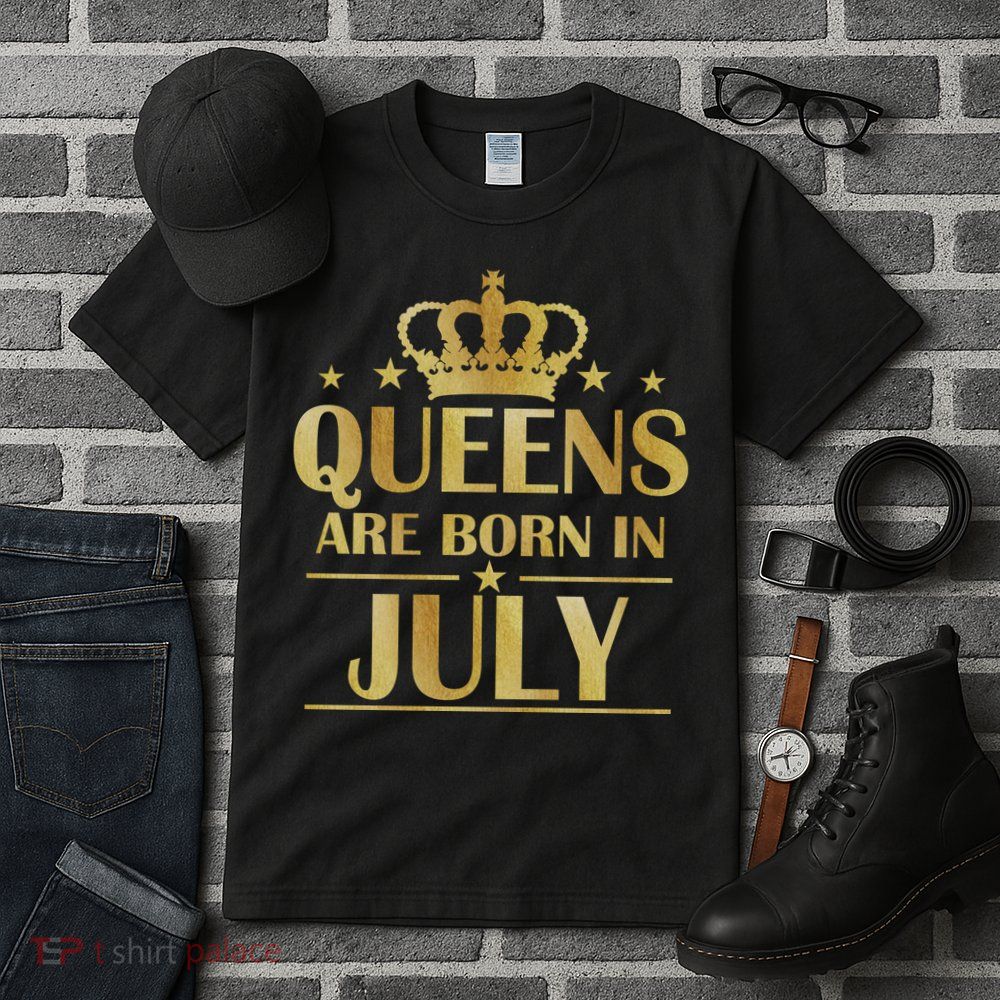 Limited Edition Queens Are Born In July Tall T-Shirt