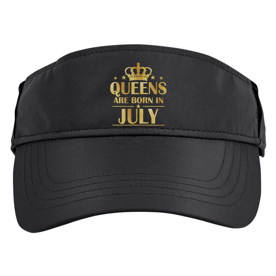 Limited Edition Queens Are Born In July Adult Drive Performance Visor