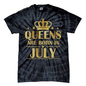 Limited Edition Queens Are Born In July Tie-Dye T-Shirt