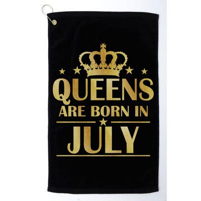 Limited Edition Queens Are Born In July Golf Towel
