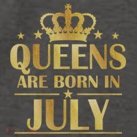 Limited Edition Queens Are Born In July Vector Backpack