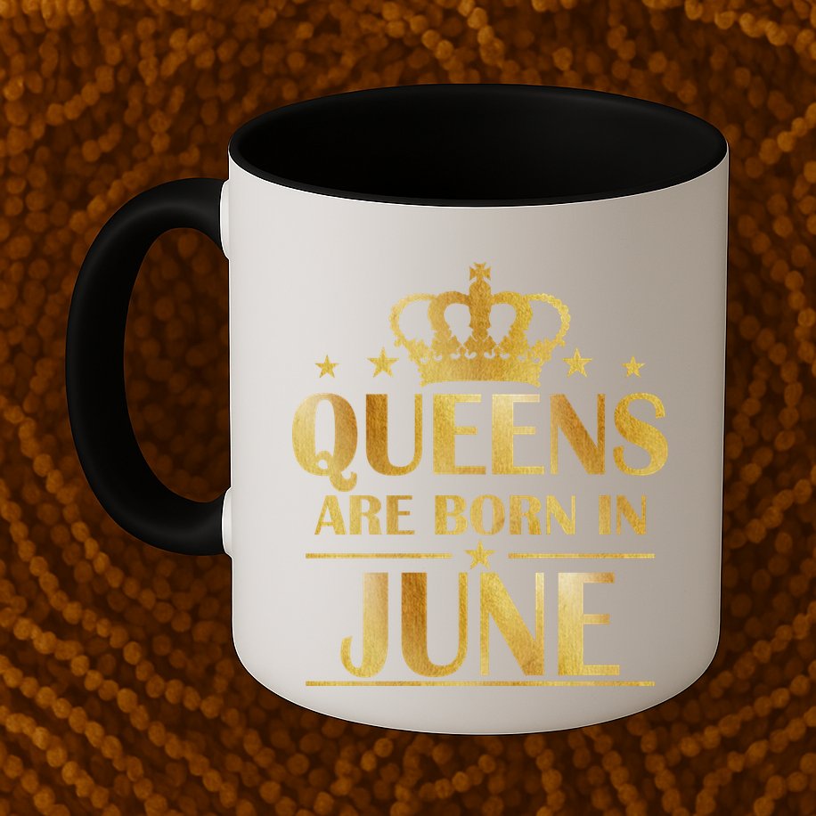 Limited Edition Queens Are Born In June Mug