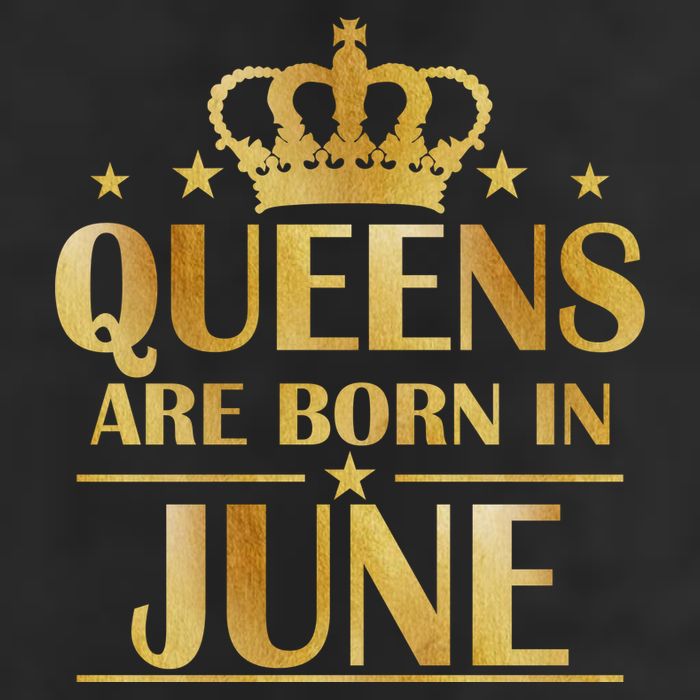 Limited Edition Queens Are Born In June Golf Towel