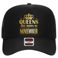 Limited Edition Queens Are Born In November Print Hat