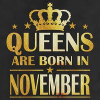 Limited Edition Queens Are Born In November Print Hat