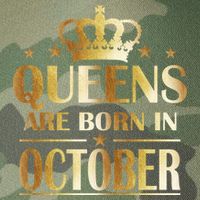 Limited Edition Queens Are Born In October Legacy Tie Dye Trucker Hat