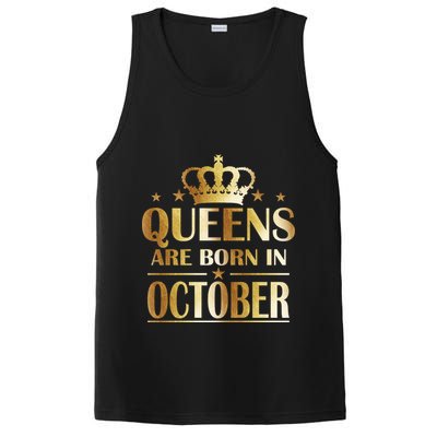 Limited Edition Queens Are Born In October PosiCharge Competitor Tank