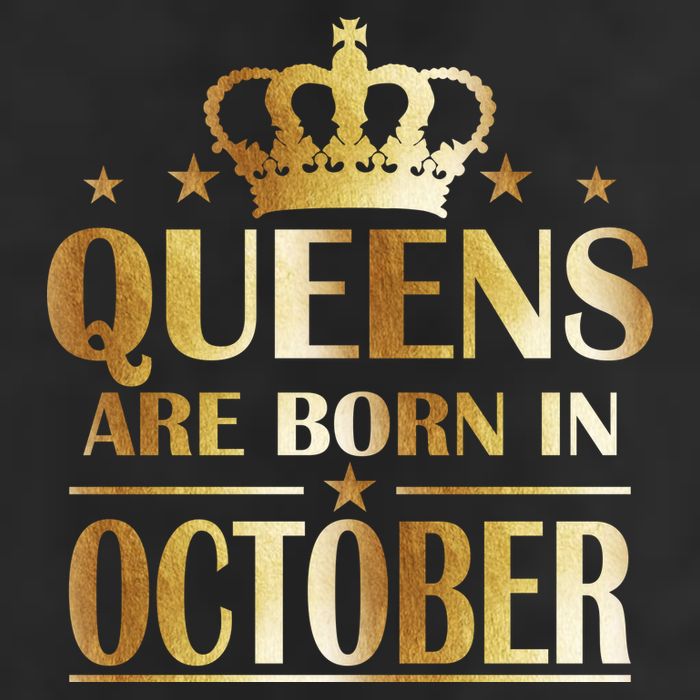 Limited Edition Queens Are Born In October Trucker Hat
